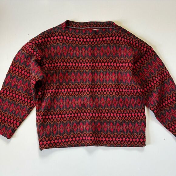 Vintage Jersey Modeller Of Seeden Wool 60’s Sweater M - Picture 4 of 9